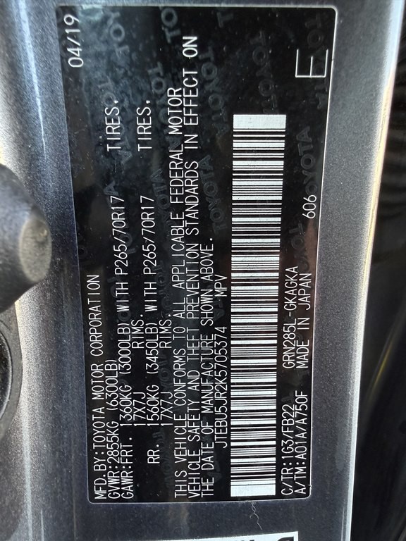 2019 Toyota 4Runner Image 44