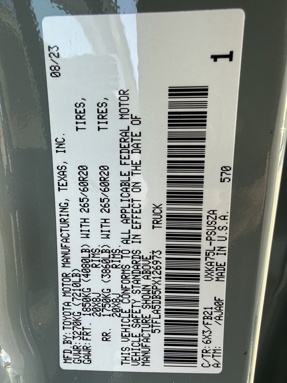 2023 Toyota Tundra Image 48