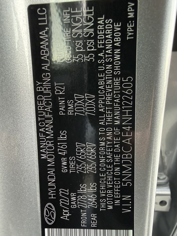 2022 Hyundai Tucson Image 43