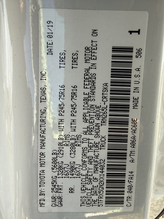 2019 Toyota Tacoma Image 41