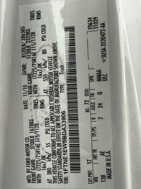 2011 Ford Econoline Image 36