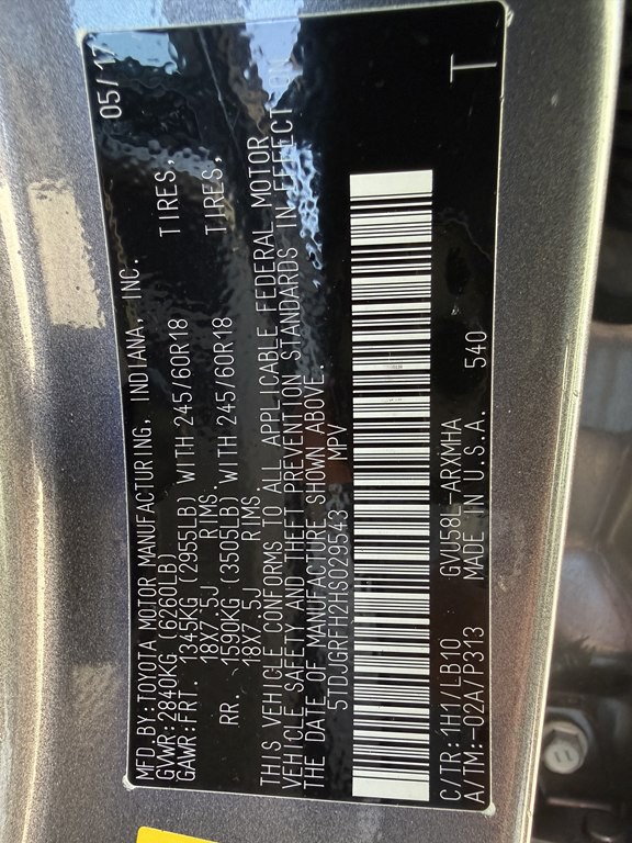 2017 Toyota Highlander Image 45