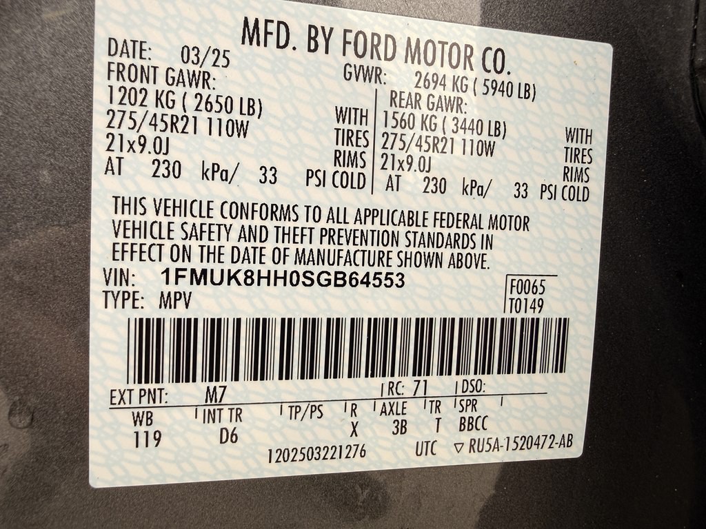 2025 Ford Explorer Image 54