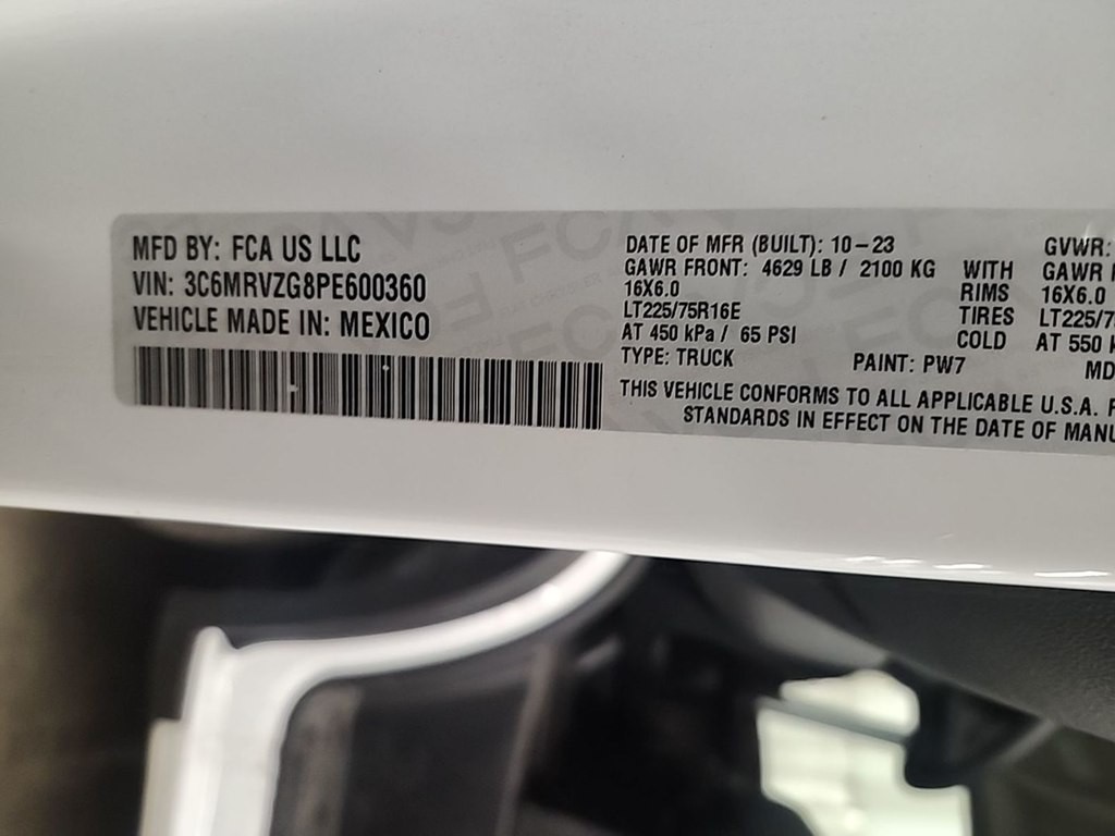 2023 RAM Promaster Image 11