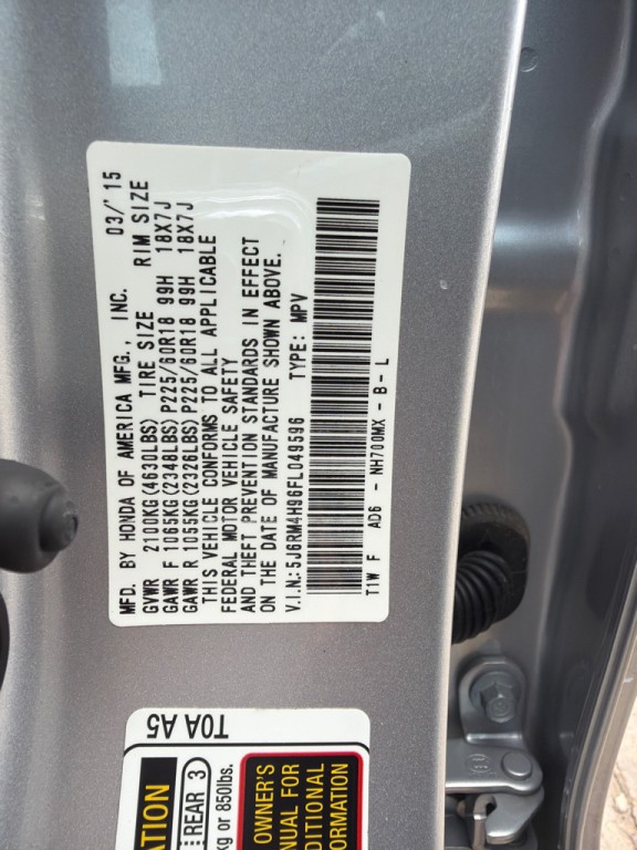 2015 Honda CR-V Image 22