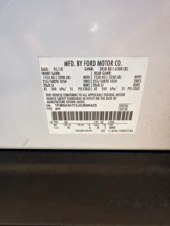 2018 Ford Explorer Image 22