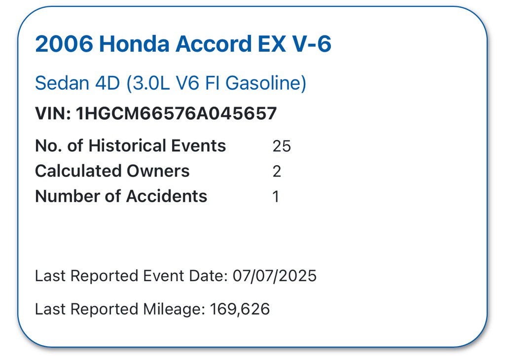 2006 Honda Accord Image 12