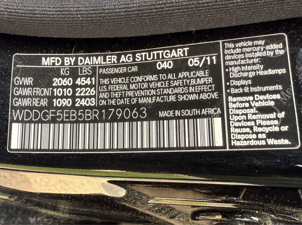 2011 Mercedes-Benz C-Class Image 8
