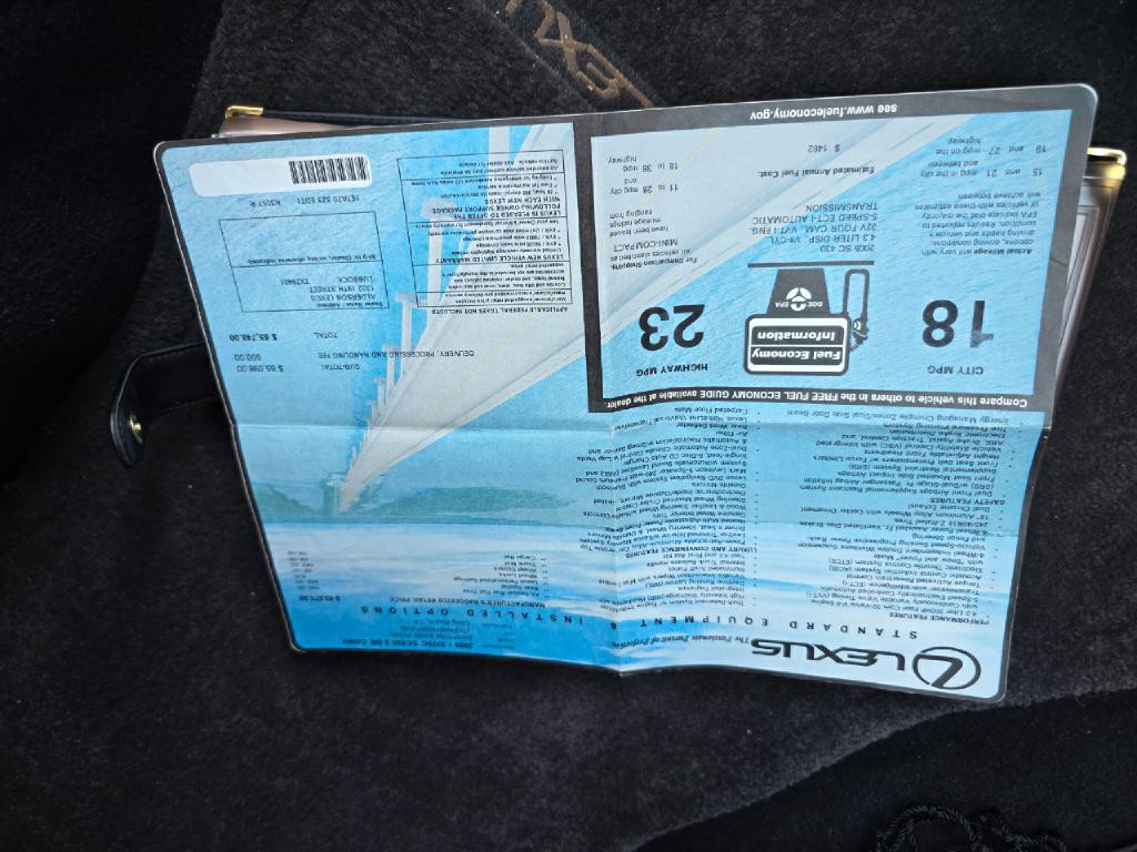 2005 Lexus SC 430 Image 79