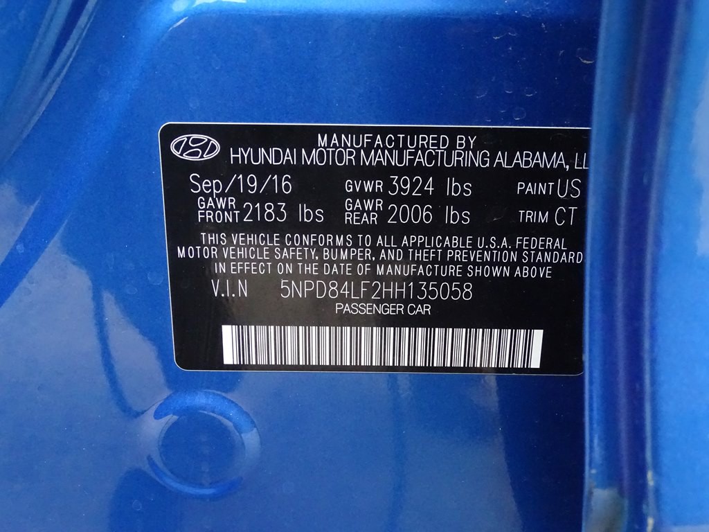 2017 Hyundai Elantra Image 36