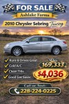 Image for 2010 Chrysler Sebring Touring ID: 7230564