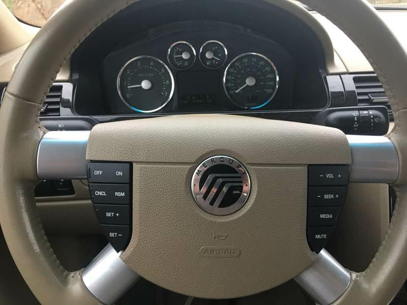 2007 Mercury Montego Image 16