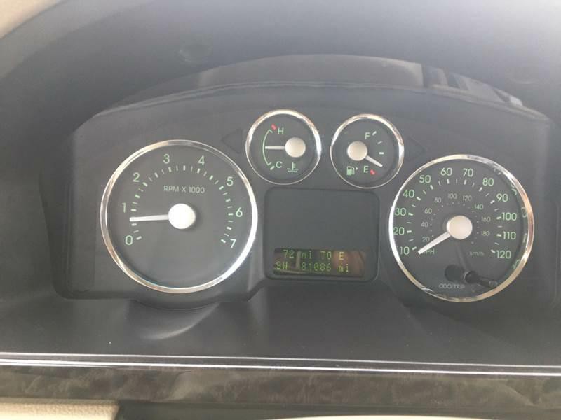 2007 Mercury Montego Image 17