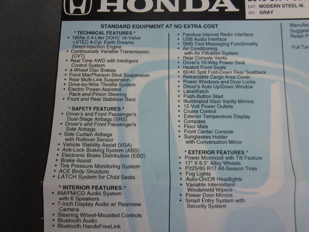 2015 Honda CR-V Image 61