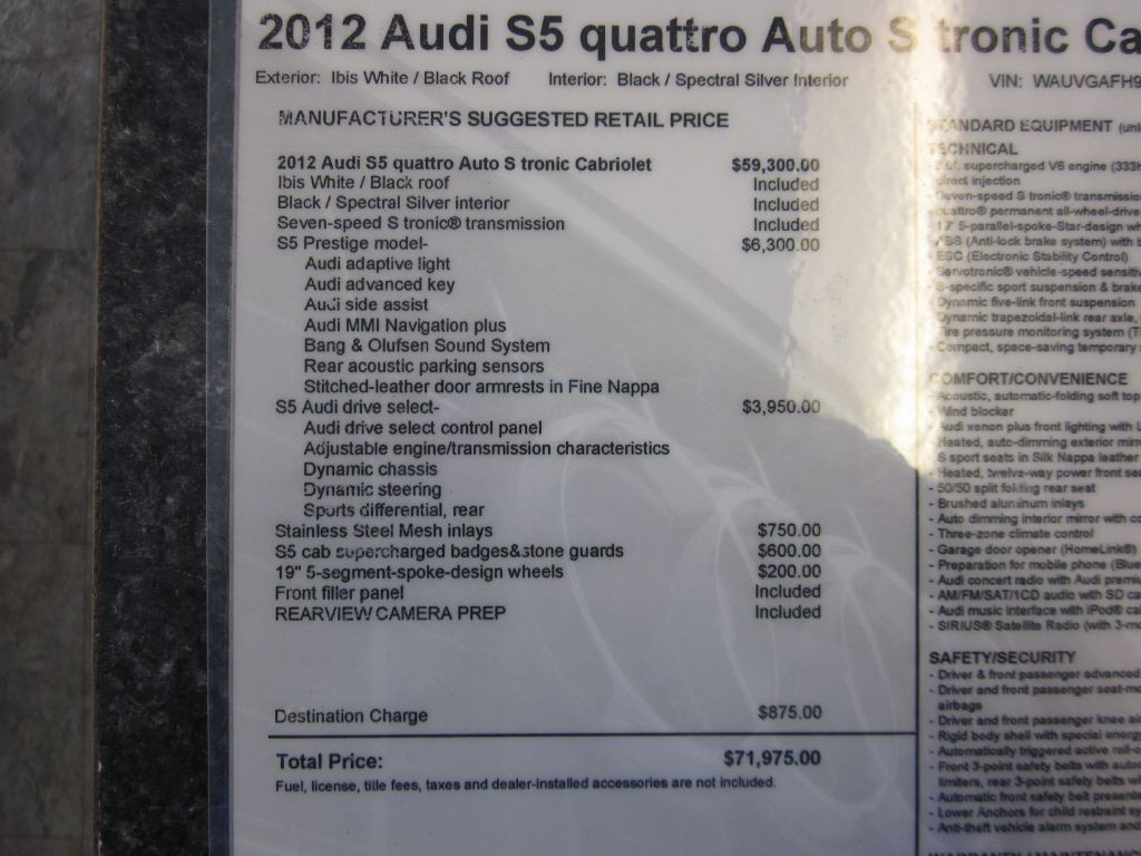 2012 Audi S5 Image 24