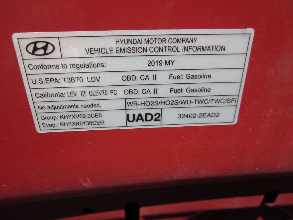 2019 Hyundai Elantra Image 74