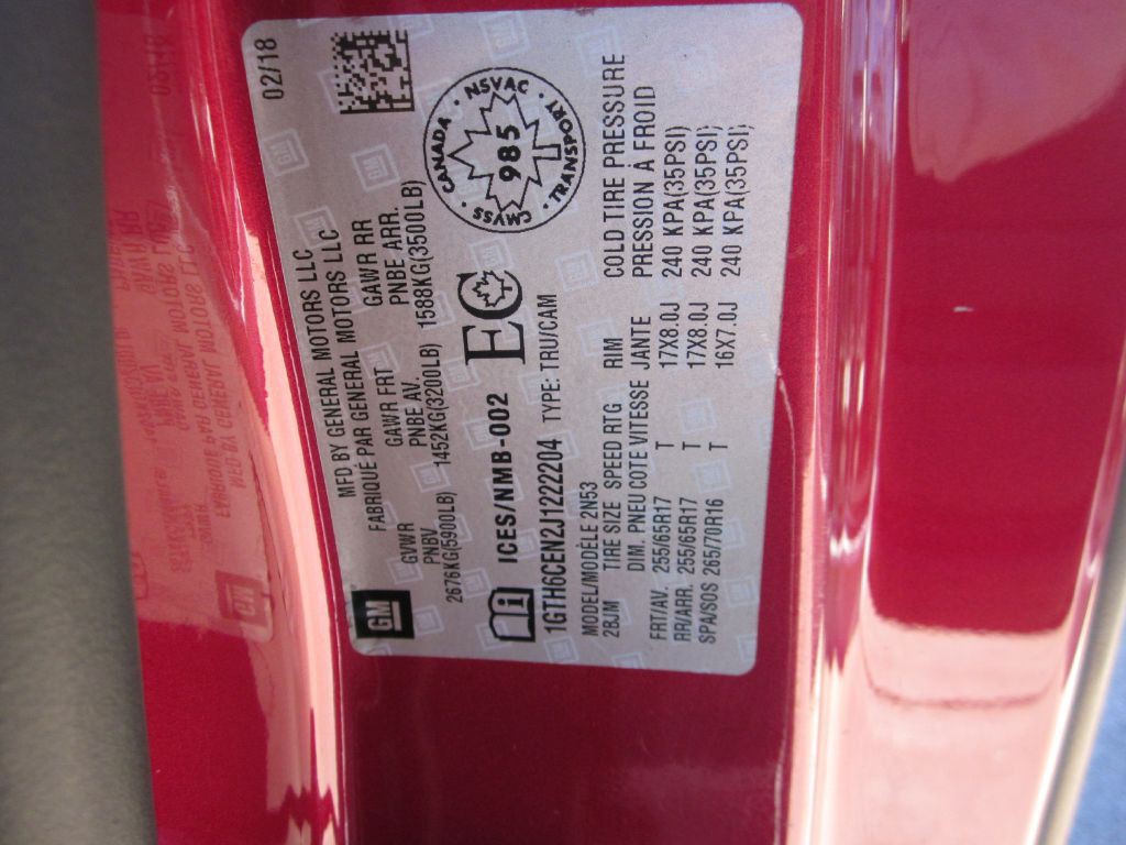 2018 GMC Canyon Image 36