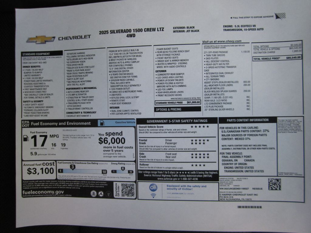 2025 Chevrolet Silverado 1500 Image 71