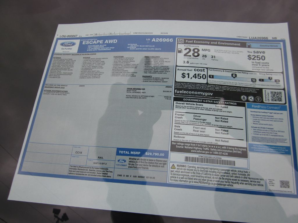 2020 Ford Escape Image 24