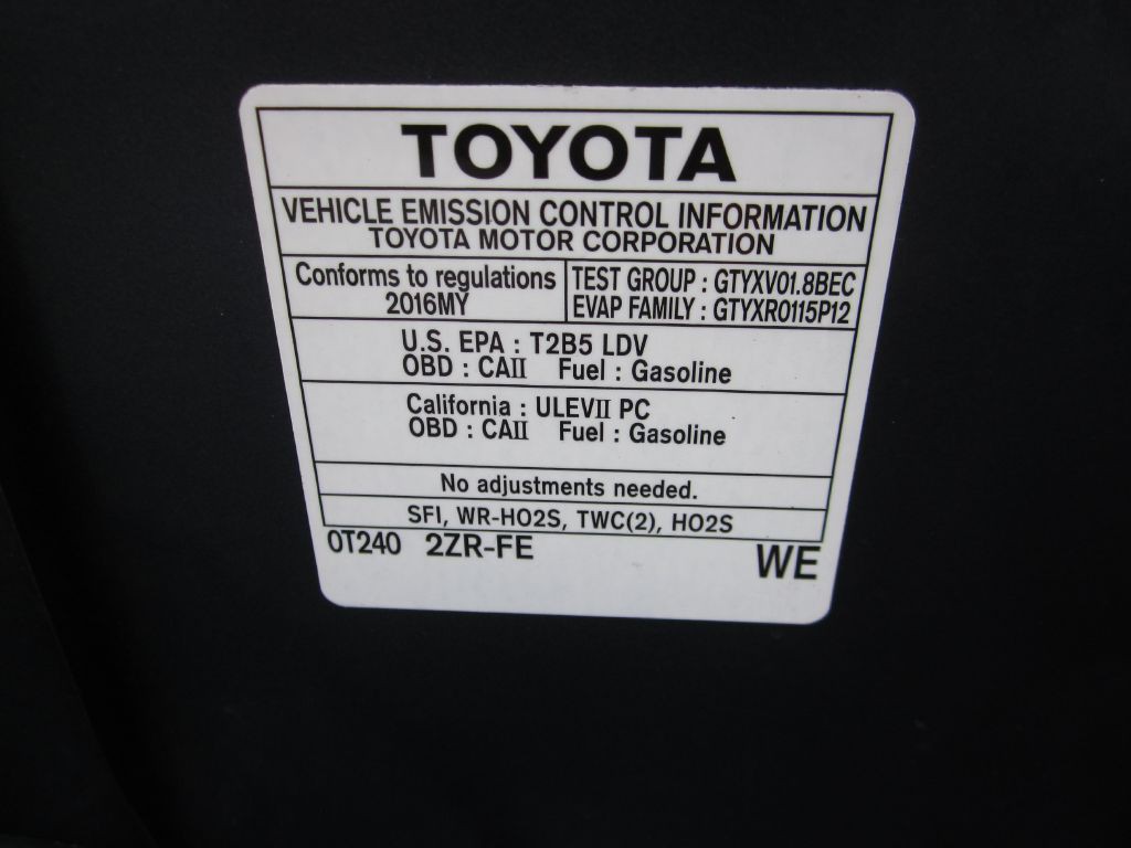 2016 Toyota Corolla Image 80