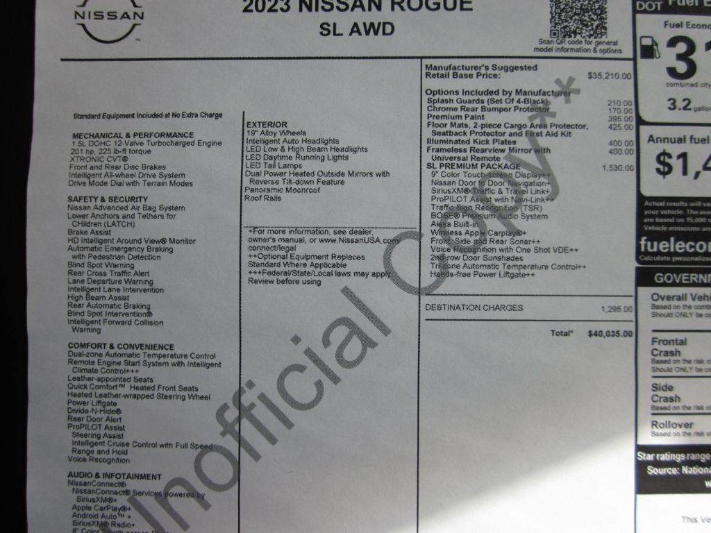 2023 Nissan Rogue Image 77