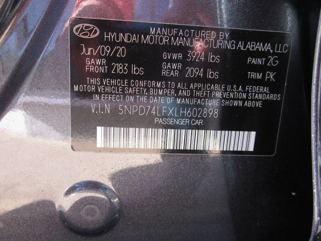 2020 Hyundai Elantra Image 22