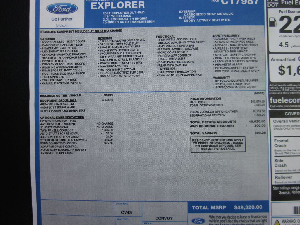 2022 Ford Explorer Image 59