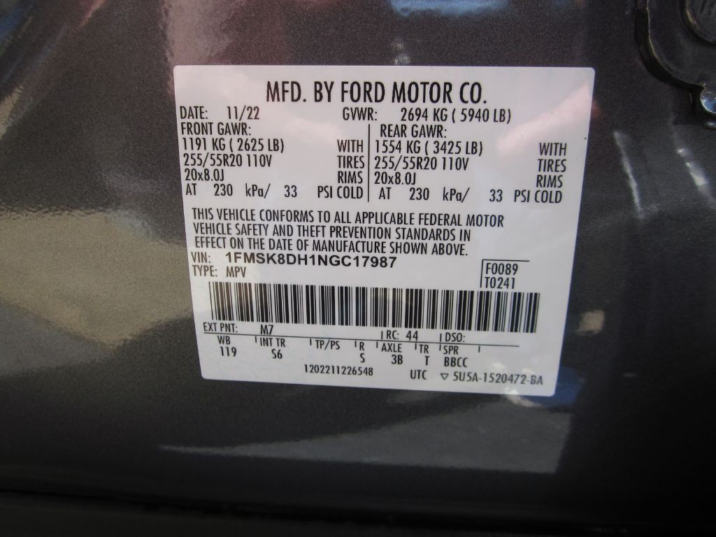 2022 Ford Explorer Image 71
