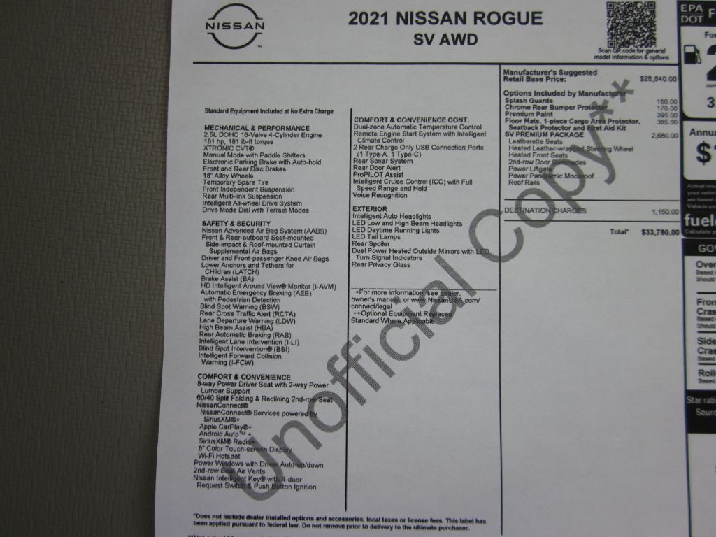 2021 Nissan Rogue Image 34