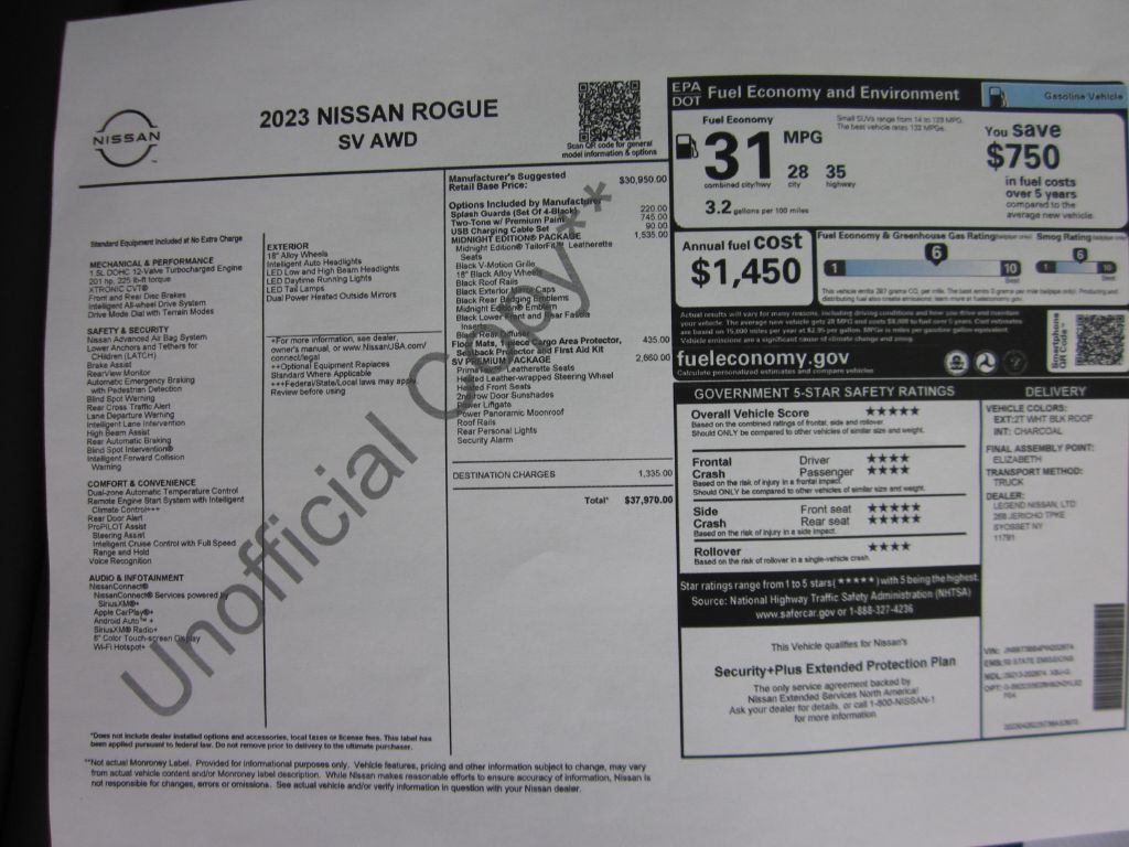 2023 Nissan Rogue Image 56