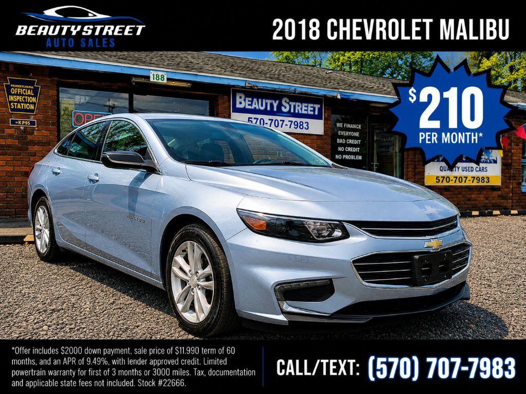 2018 Chevrolet Malibu Image 1