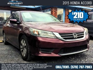 Image for 2015 Honda Accord LX ID: 7390902