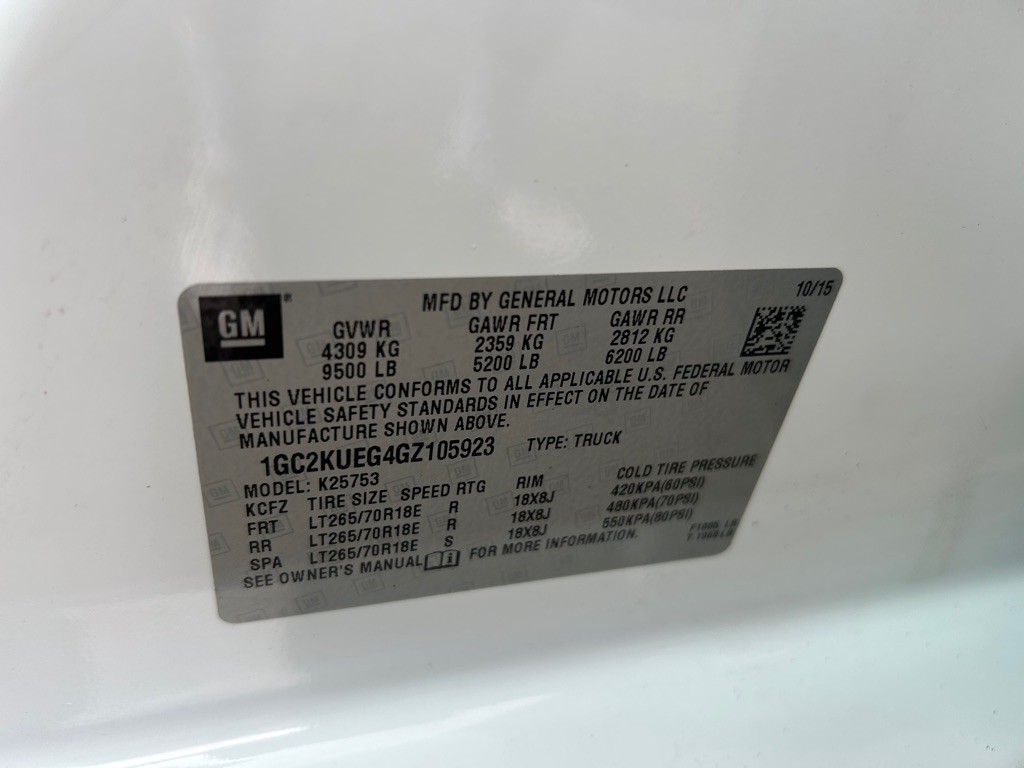 2016 Chevrolet Silverado 1500 Image 15