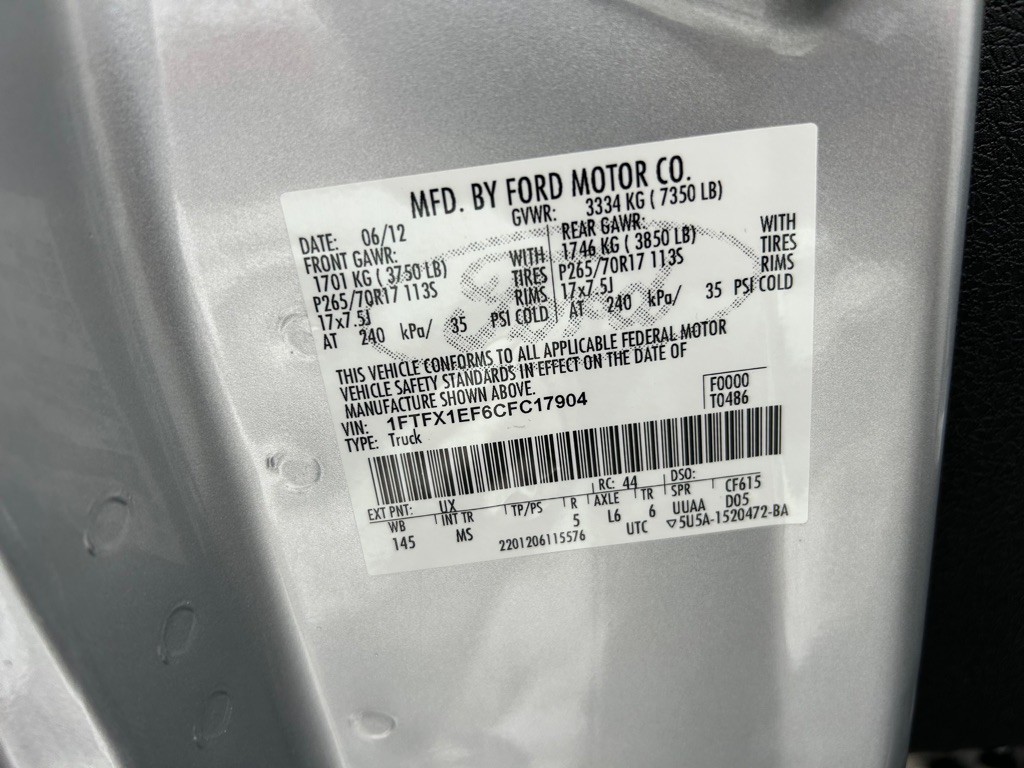 2012 Ford F-150 Image 12