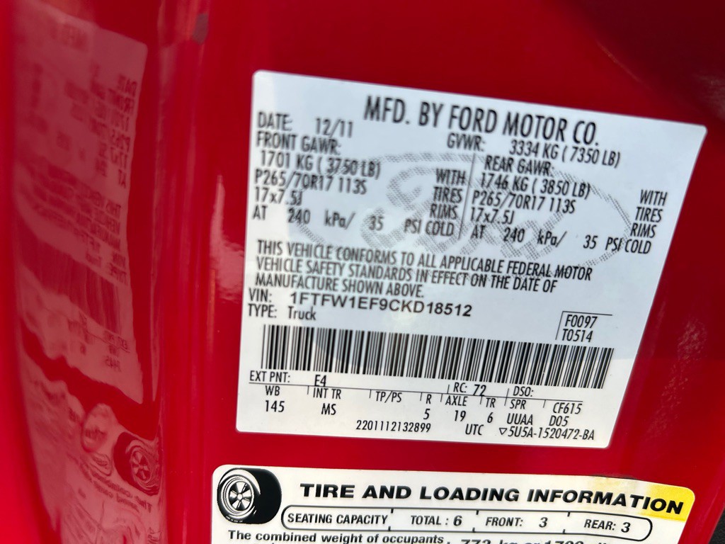 2012 Ford F-150 Image 15