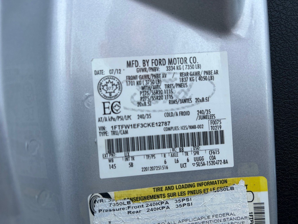 2012 Ford F-150 Image 16