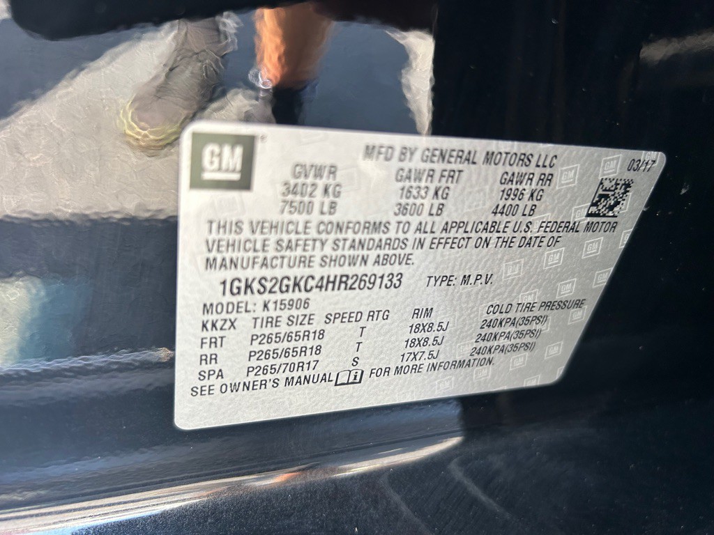 2017 GMC Yukon Image 19