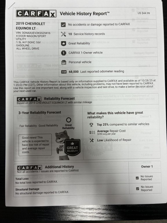 2019 Chevrolet Equinox Image 13