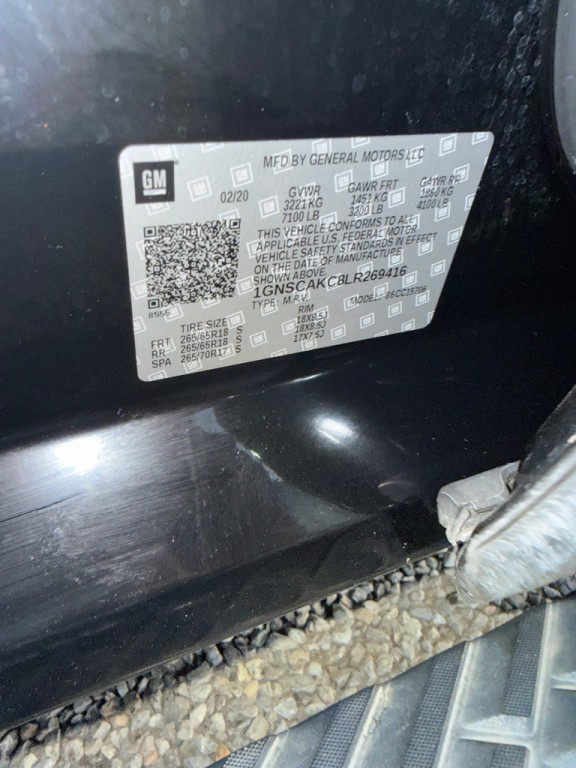 2020 Chevrolet Tahoe Image 12