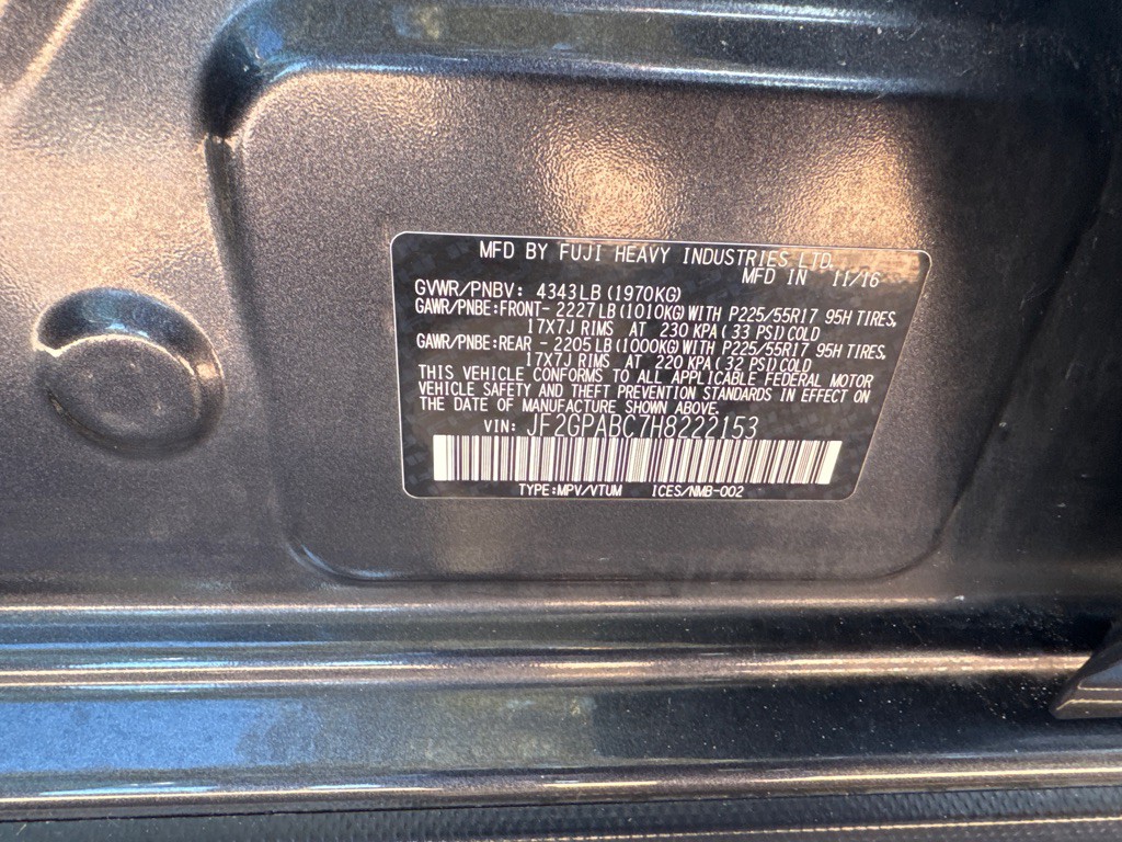 2017 Subaru Crosstrek Image 27