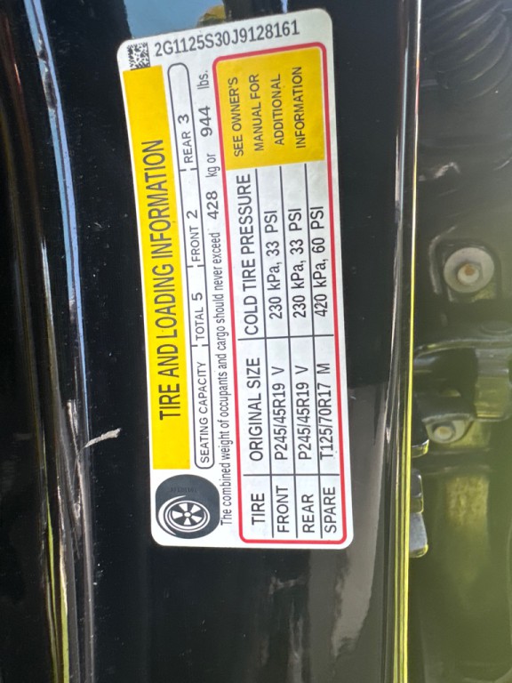 2018 Chevrolet Impala Image 30