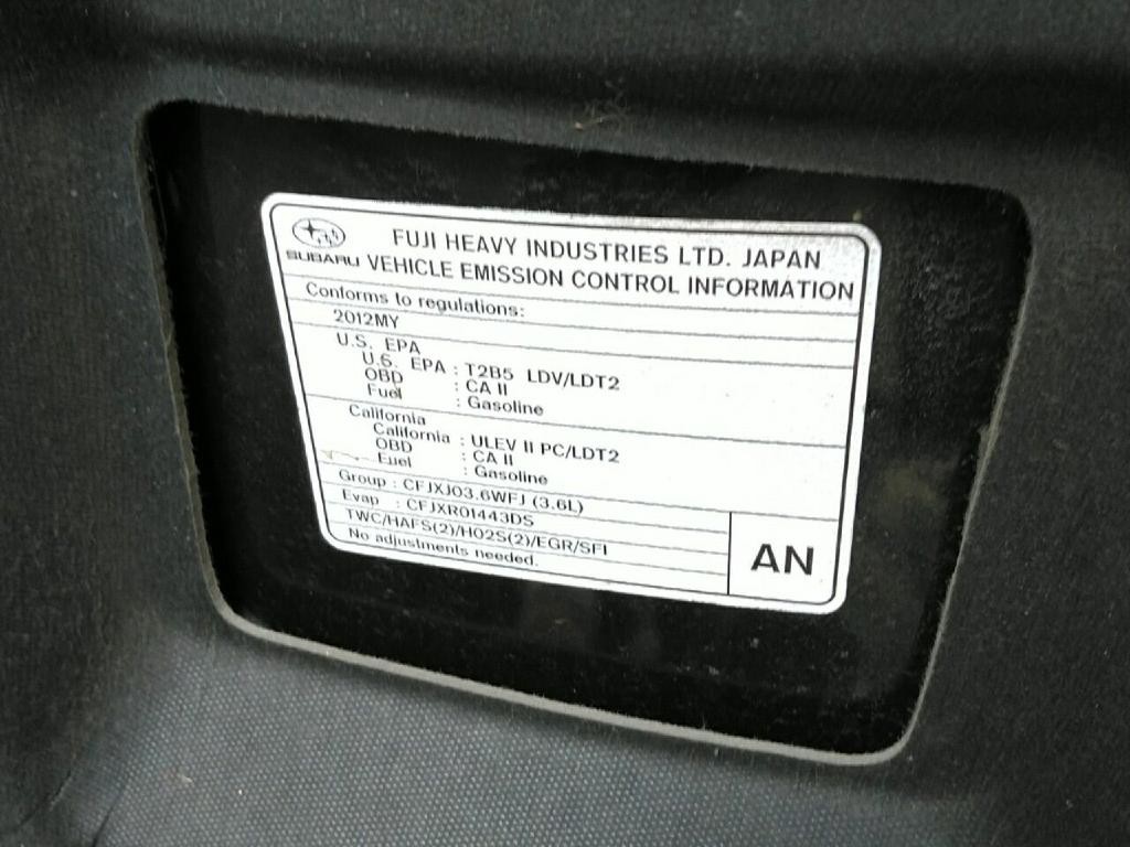 2012 Subaru Outback Image 15