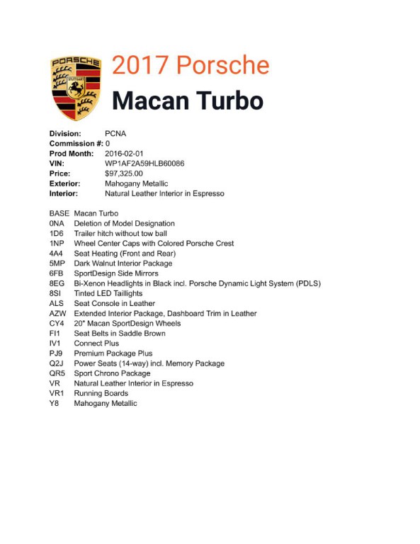 2017 Porsche Macan Image 44