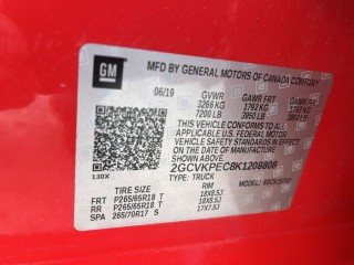 Image for 2019 Chevrolet Silverado 1500 LT ID: 7037280