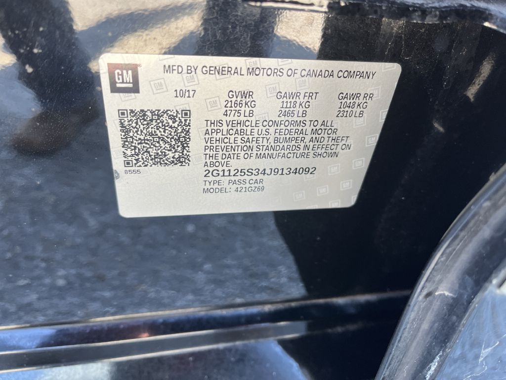 2018 Chevrolet Impala Image 13