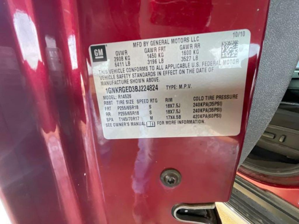 2011 Chevrolet Traverse Image 14