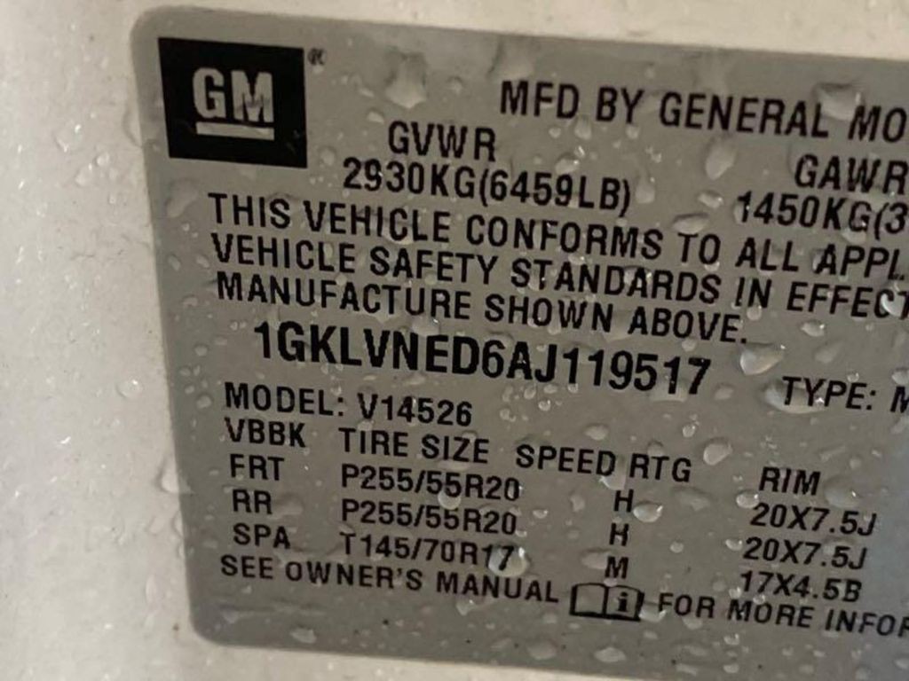 2010 GMC Acadia Image 12