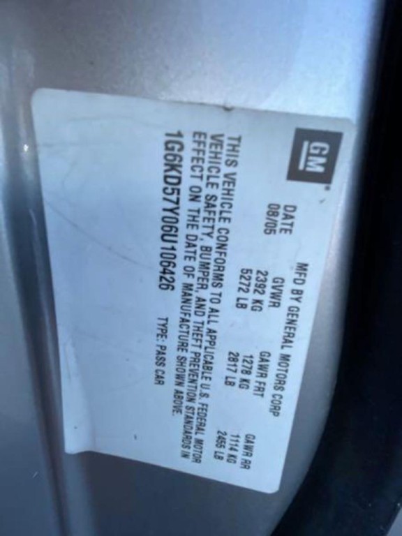 2006 Cadillac DTS Image 9