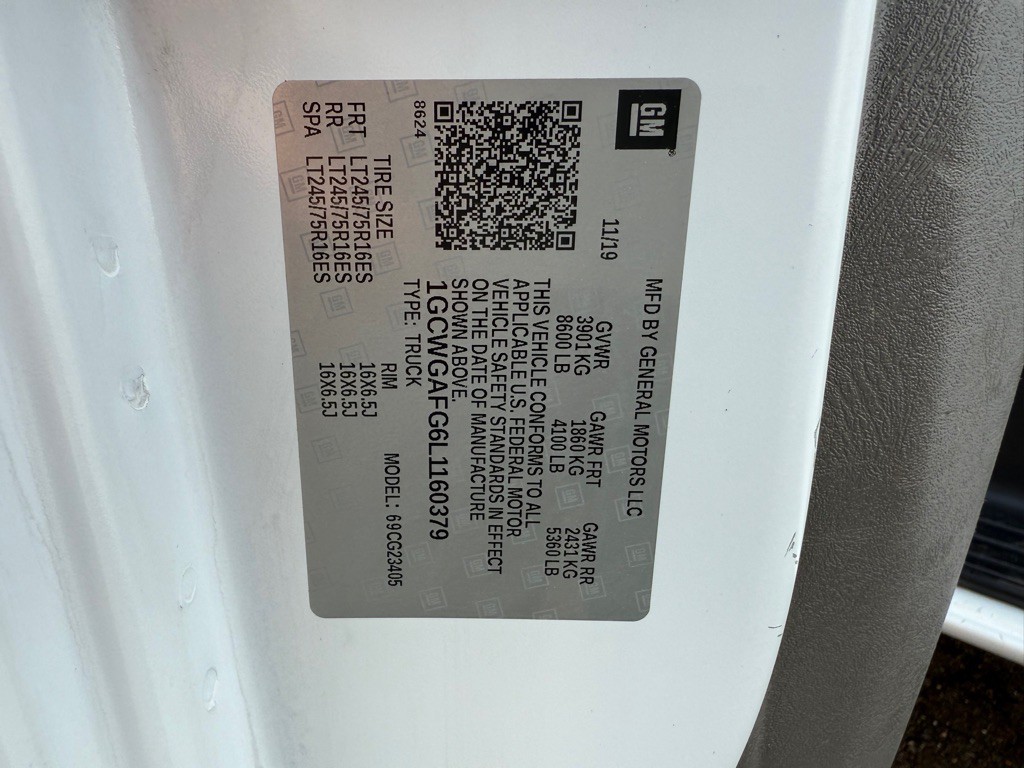 2020 Chevrolet Express Image 49