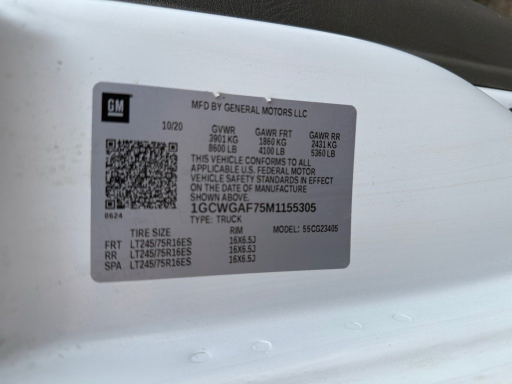 2021 Chevrolet Express Image 33